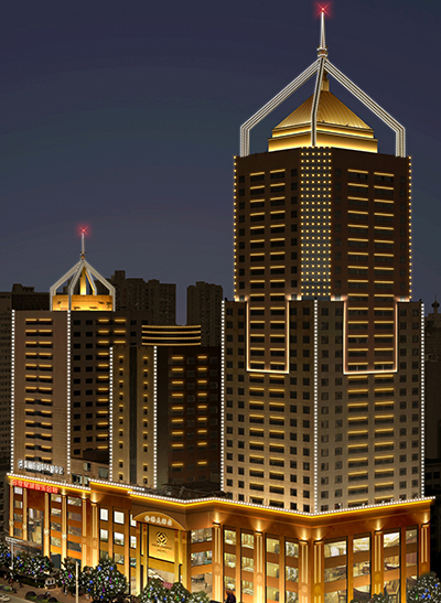 酒店外墻燈光設計的運用 酒店外墻燈光設計的運用