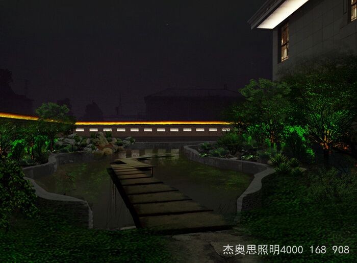 園林景觀亮化工程 園林景觀亮化工程