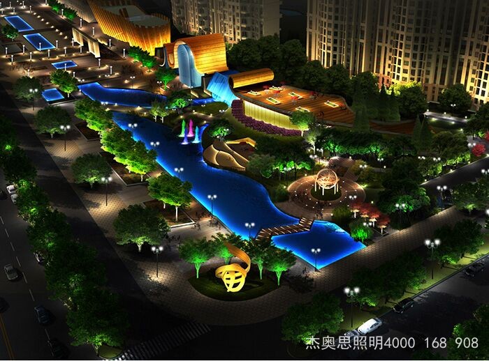 園林景觀亮化工程 園林景觀亮化工程