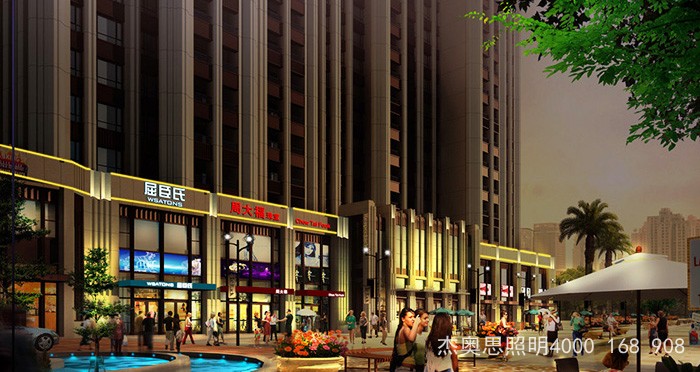 商業街亮化工程 商業街亮化工程