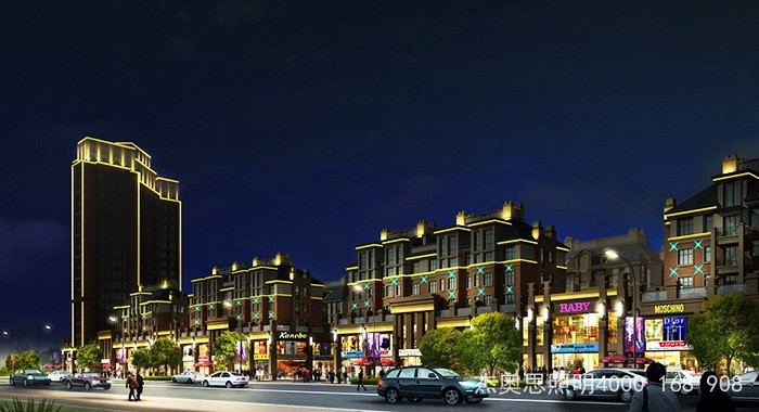 商業街亮化工程 商業街亮化工程