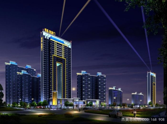 樓體亮化工程 樓體亮化工程