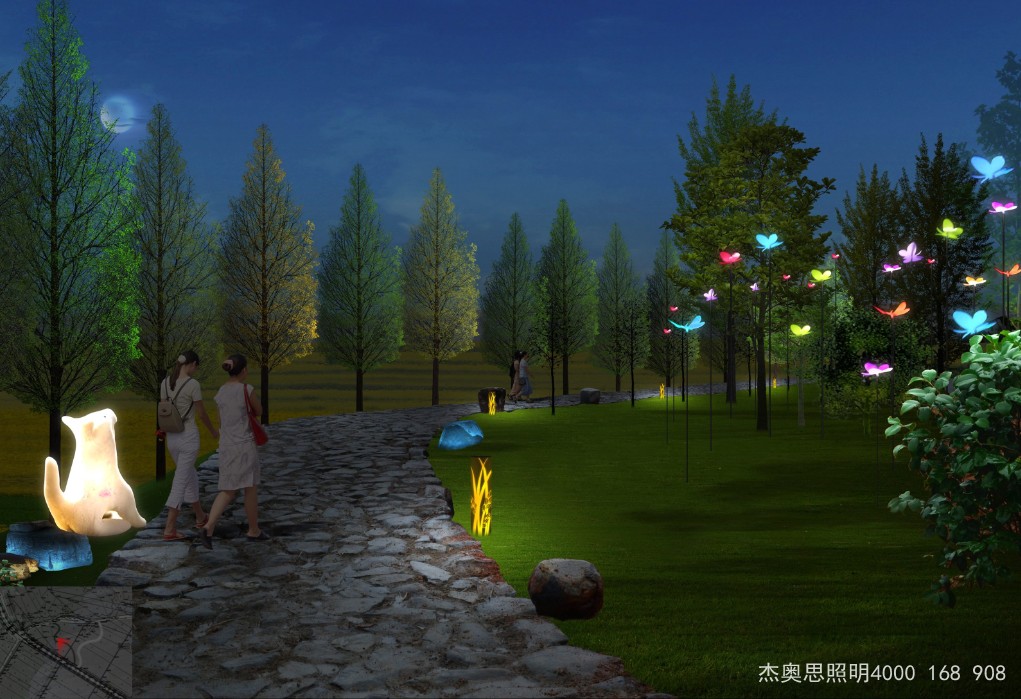 園林景觀亮化工程 園林景觀亮化工程