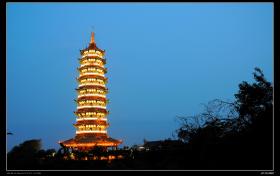 古建筑亮化工程 古建筑亮化工程