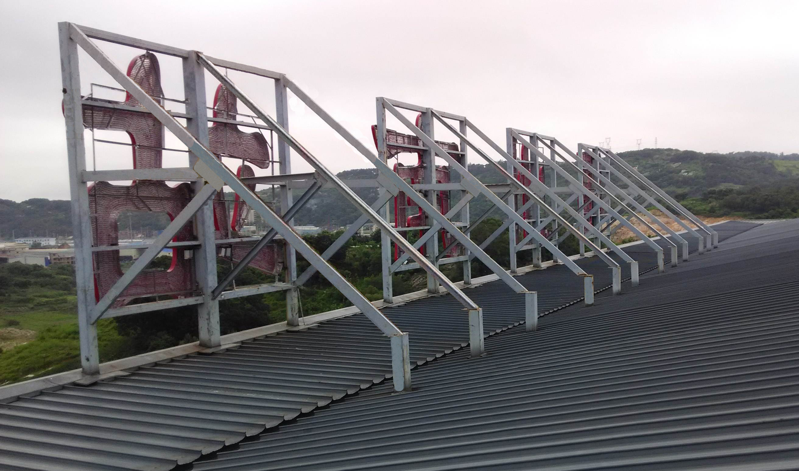 樓頂發(fā)光大字 樓頂發(fā)光大字